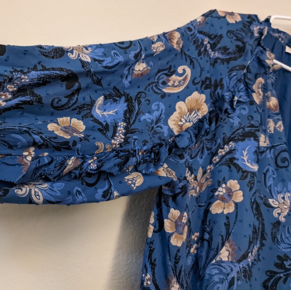 Spell Navy Floral Maxi Dress - Picture 7 of 11